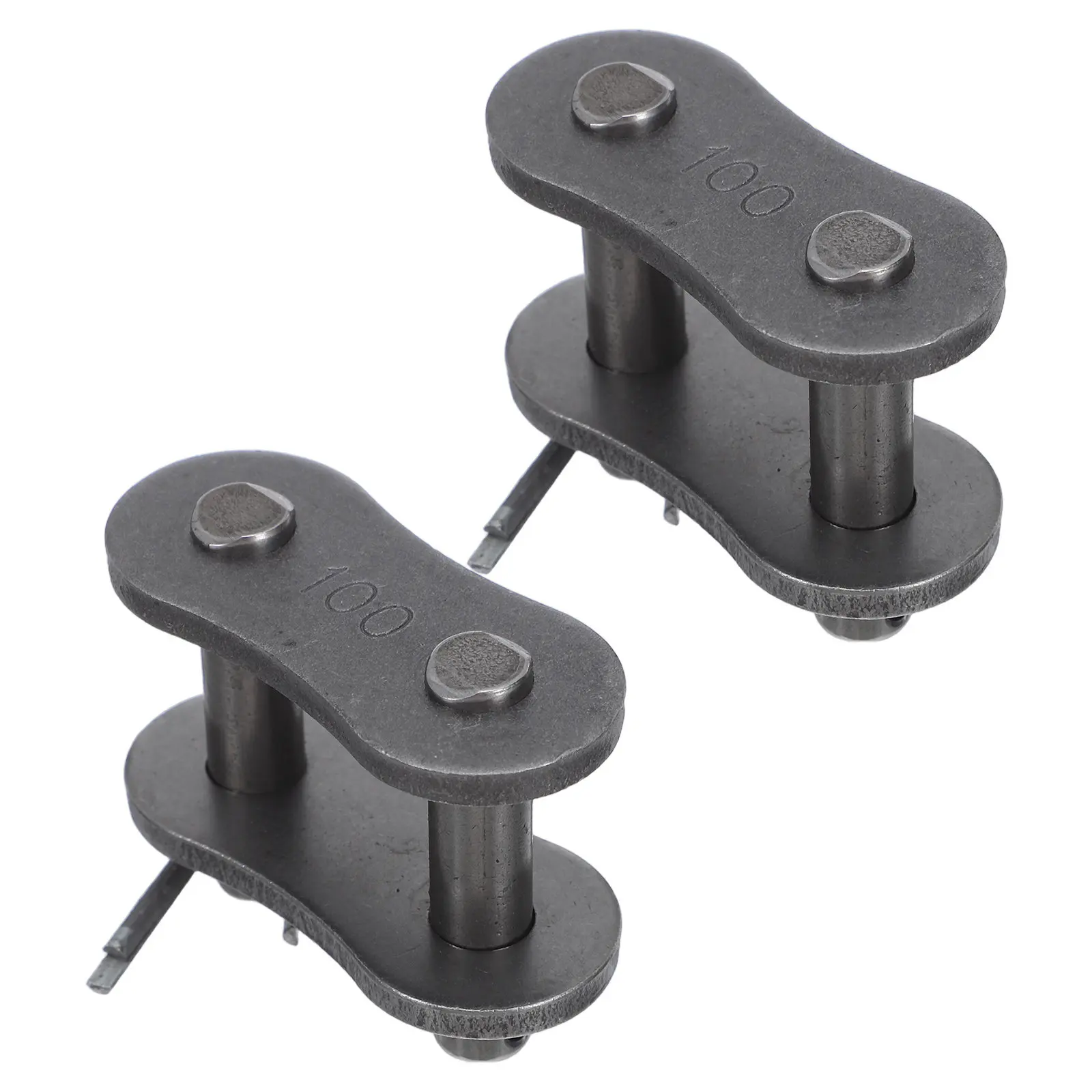 Bike Chain Connector Links 2 Pack Single Row Split Link Replacement Parts for Cycling Repair