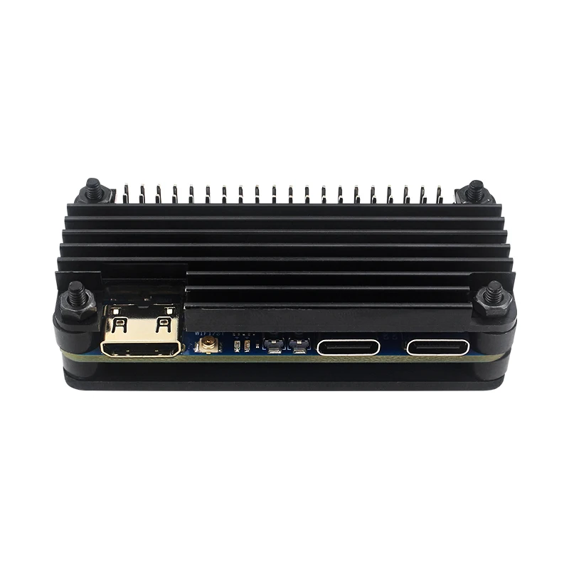 Banana pi BPI-M4 zero caixa de metal alumínio escudo de resfriamento passivo com dissipador de calor cpu proteger escudo para banana pi BPI-M4 zero