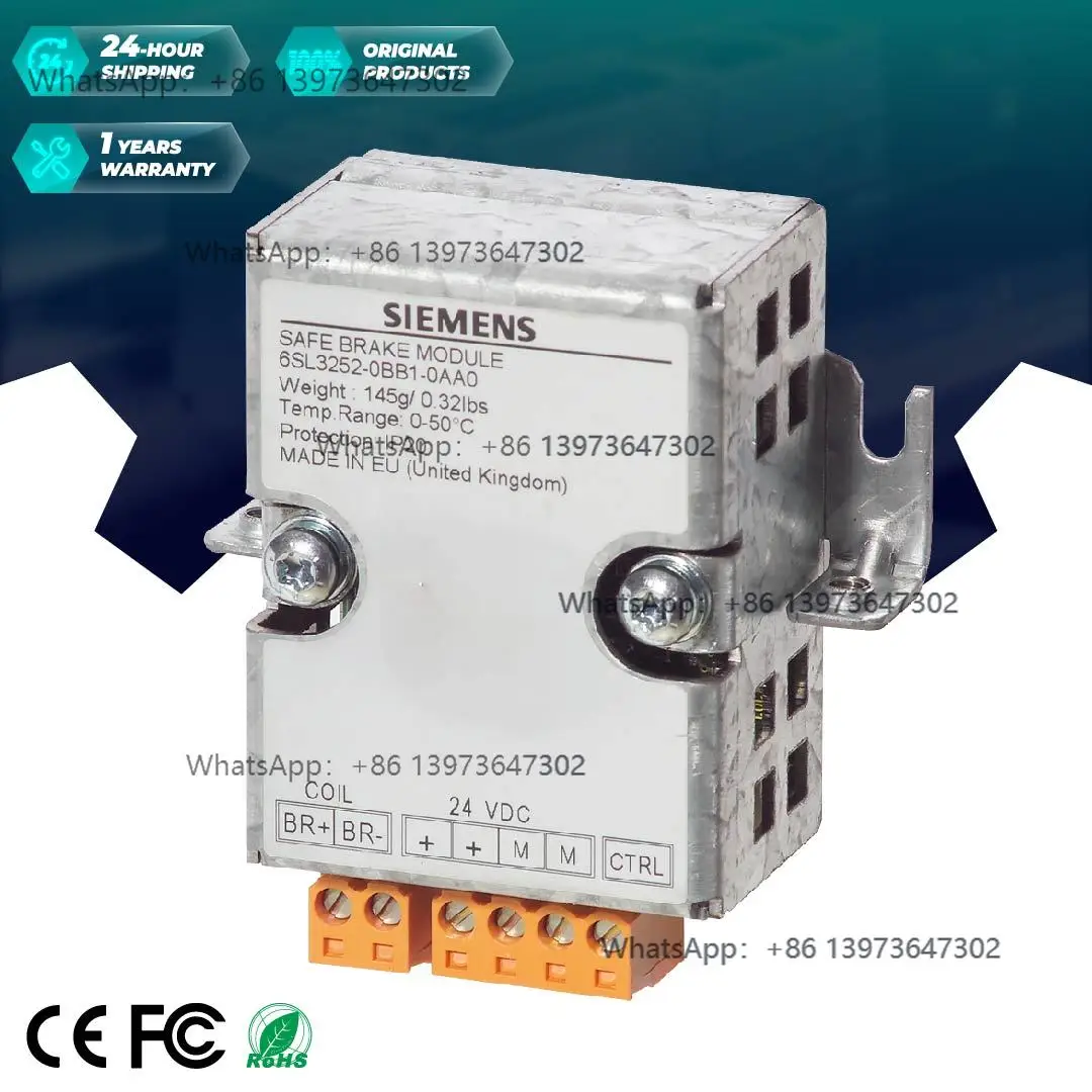 100% New Original S120  Drive System 6SL3252-0BB01-0AA0 Safety Brake Relay