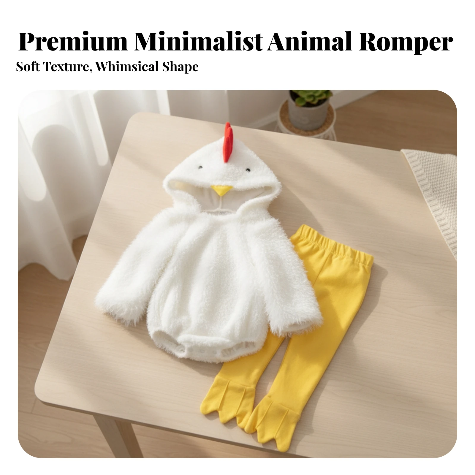 ชุดคอสเพลย์ไก่น่ารัก ชุดรอมเปอ - Baby Clothing Set บทวิจารณ์และราคา