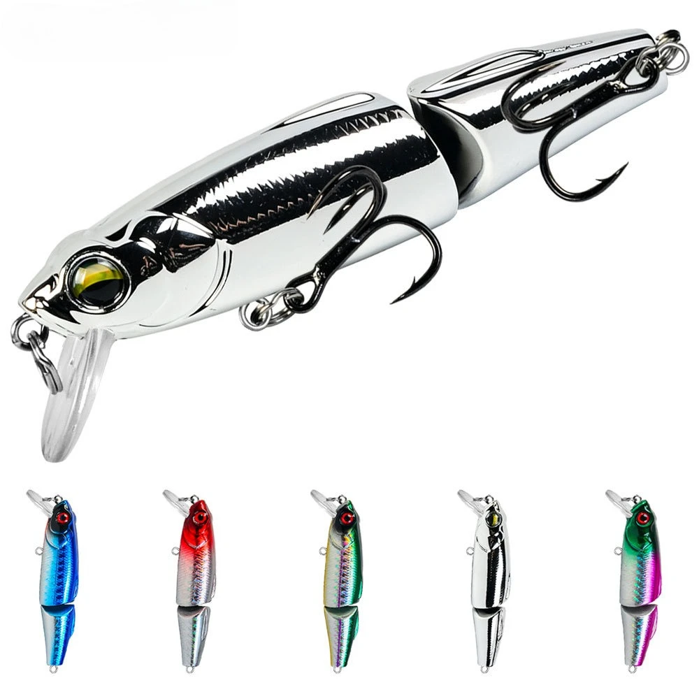 Mino Multi-Section Bait 7cm 9g Submerged in Upper And Middle Water Layers for Fishing