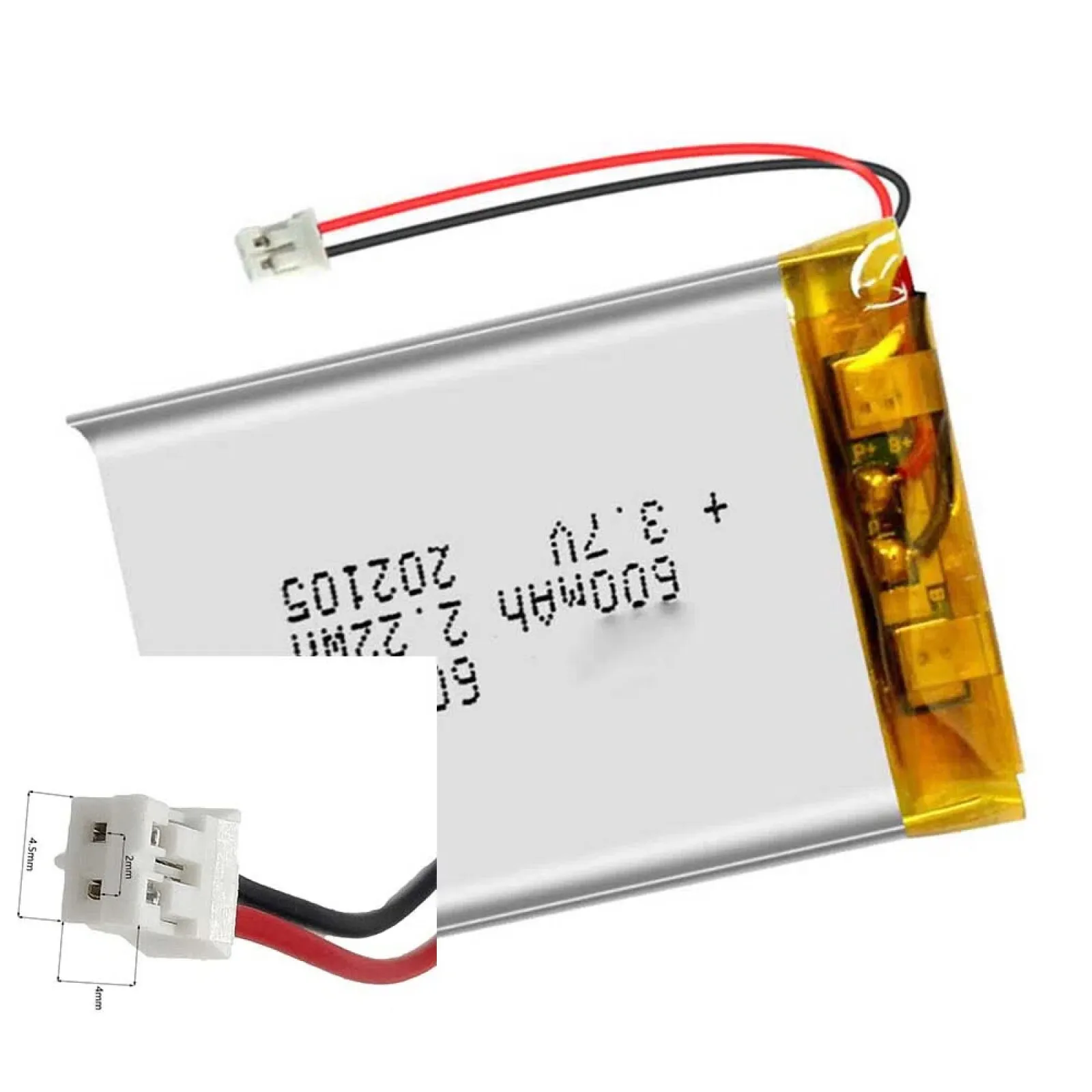 

Rechargeable 3.7V 600Mah 603040 Li Polymer Ion Battery For Gps Smart Watch Mp4 DVD Mobile Power Camera Power Mp3 Power Bank