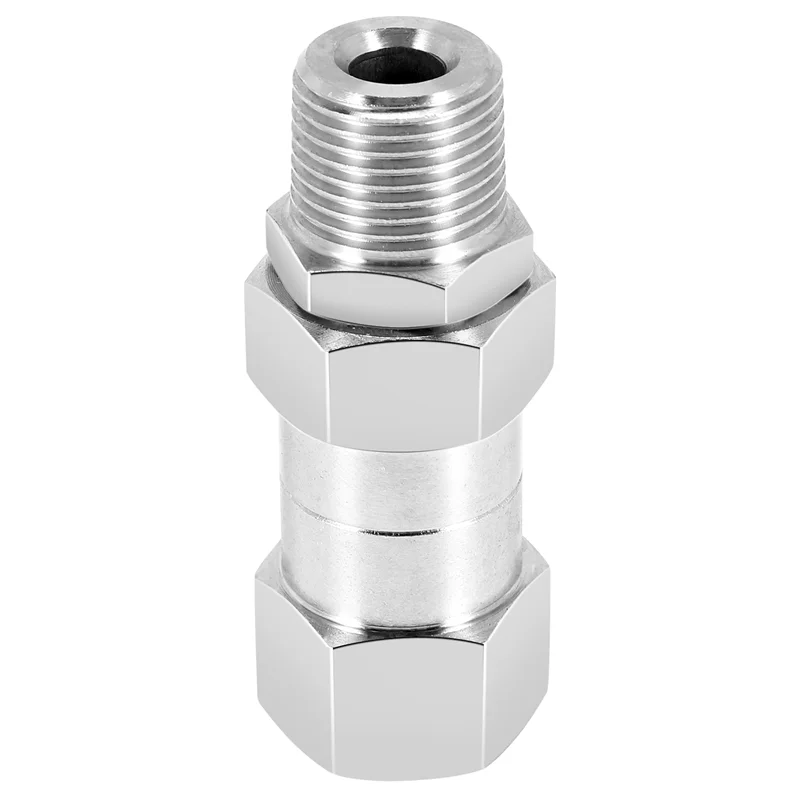 Pressure Washer Swivel, 3/8 Inch NPT Male Thread Fitting, 4500 PSI, for Pressure Washer (Stainless Steel)