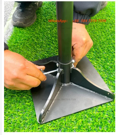 Rammer Ramming Plate Tool Heavy Duty Ramming Foundation Ground Flattening Soil Compacting Rock