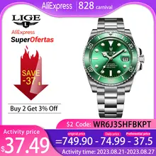 Men’s Automatic Tourbillon Watch 100ATM #3