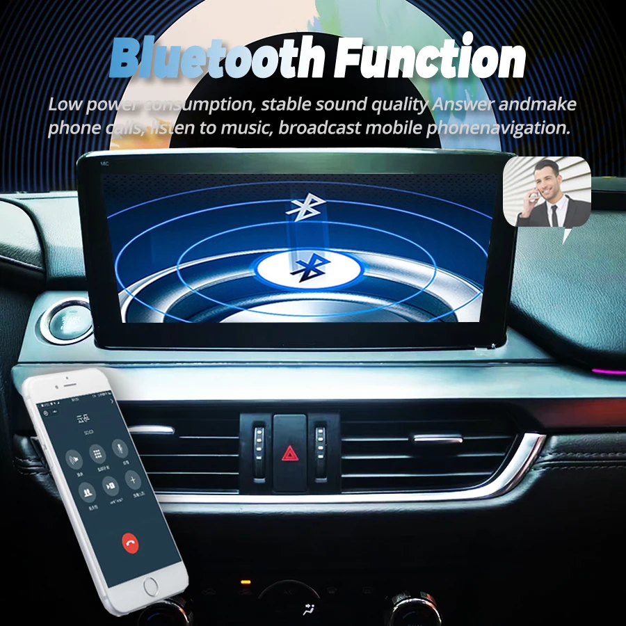 For Mazda 6 Atenza 2016-2019 2020-2023 10.25inch Android Screen Support BOSE Keep Car Original MZD System Car GPS Video Player