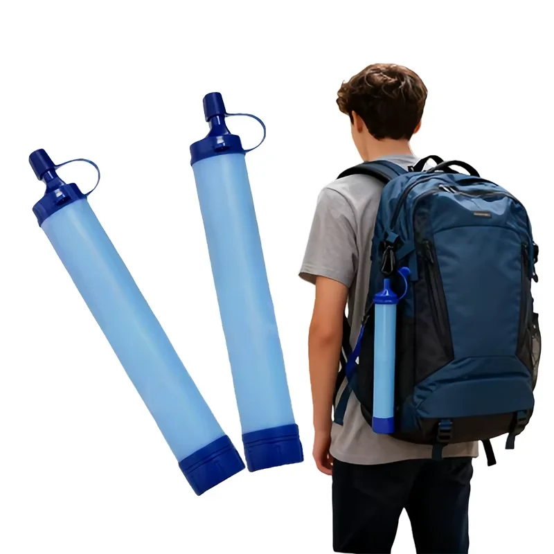 

Усовершенствованный персональный фильтр для воды из соломы | Портативный очиститель 0,1 микрон для аварийных ситуаций на открытом воздухе, кемпинга, пеших прогулок и выживания