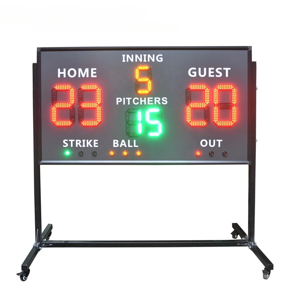 Big Sale 16inch Basketball Scoreboard 7 Segment Electronics Regular Wireless Gas Station Price Clock Time Display