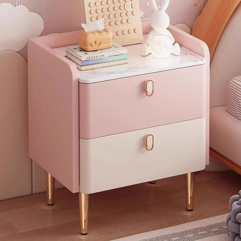 Children Bedside Table Kids Tables Nightstands Storage Nightstand Cabinet Night Side Nachtkastje Auxiliary Designer Furniture