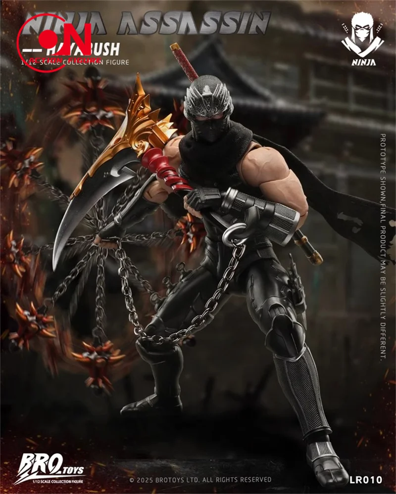 BROTOYS 1/12 LR010 男性兵士忍者アサシン - ファルコン・ハヤブサ トップキラー フルセット 6インチ 17cm アクションフィギュアモデル