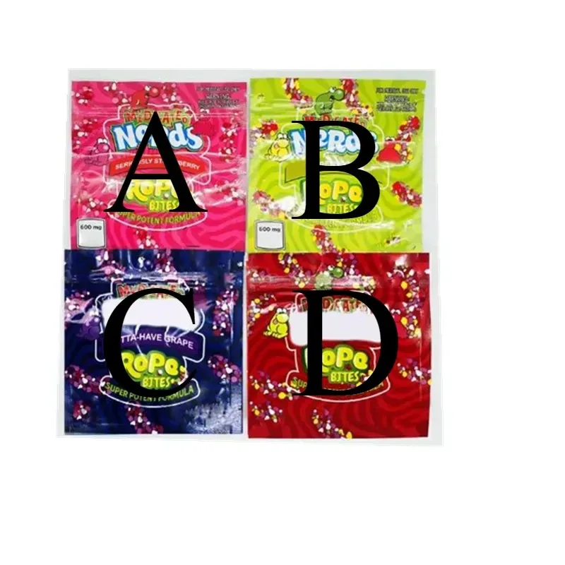 

600mgWaterproof Food Storage Bags, Zip Lock Pouches, Reusable Portable Bag, Gummy Cookie Packaging Pouch