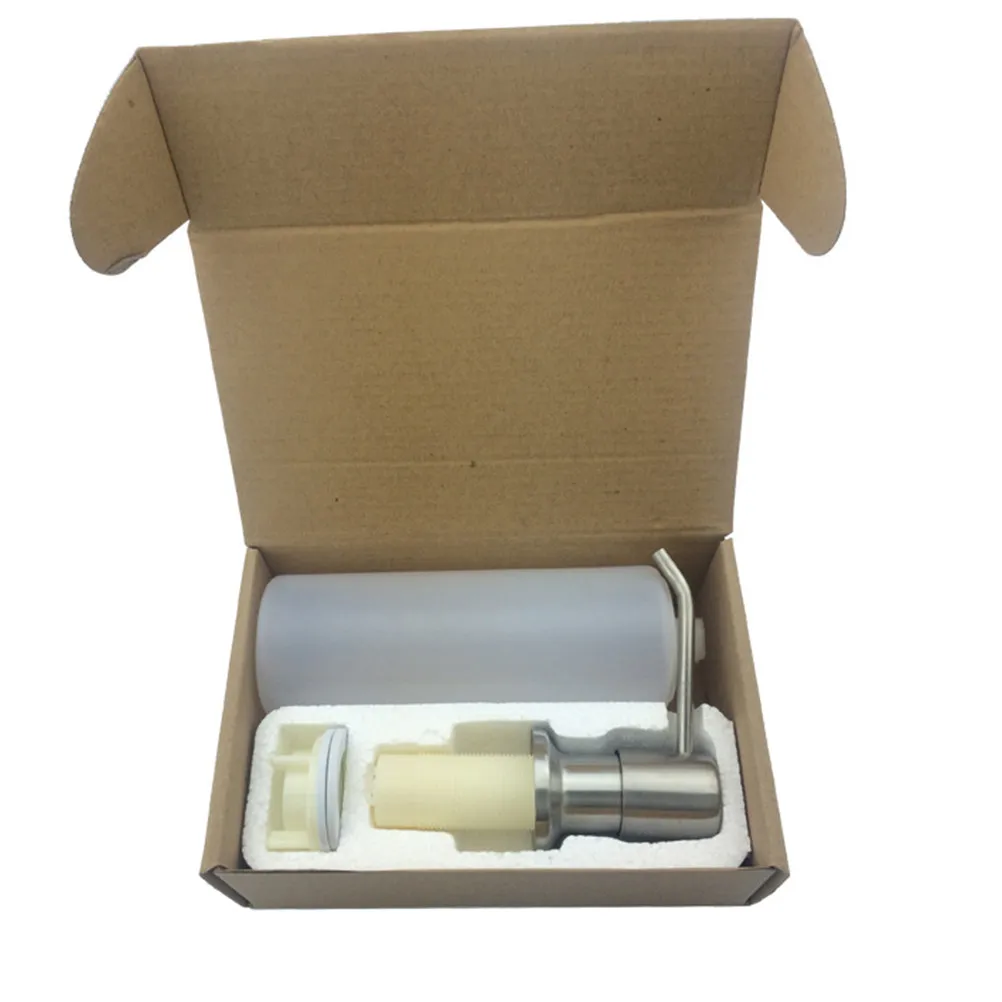 

2Pcs Sink Soap Dispenser Practical 300ml Bottle Premium Quality Easy Install Kitchen Liquid Soap Dispenser Pump for Sink