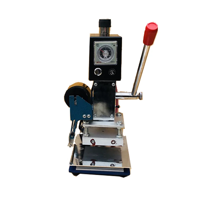 WD-S851 Small Manual Foil Stamping Machine Leather PVC Printer Branding Machine With 50*70mm Stamping Area Manufacturing Plants