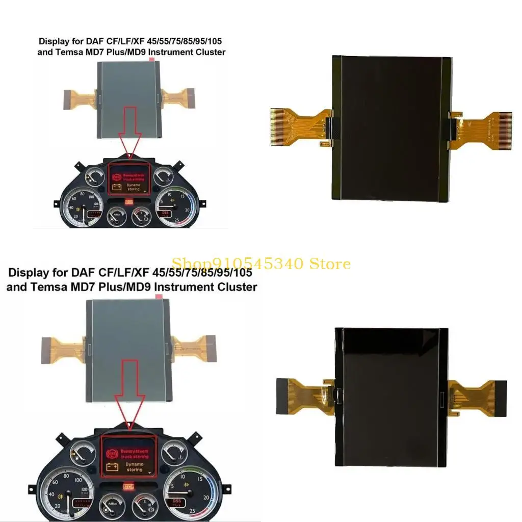 

U2JA LCD Dashboard Precisions ЖКД -экрана прозрачный дисплей для транспортных средств DAF XF 45