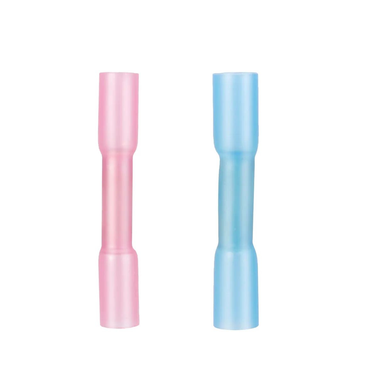 

100 шт. термоусадочных соединителей для проводов 0,5-1,5 мм, розовые, из ПВХ, с двойными стенками, водонепроницаемые, герметичные, медные, электрические клеммы