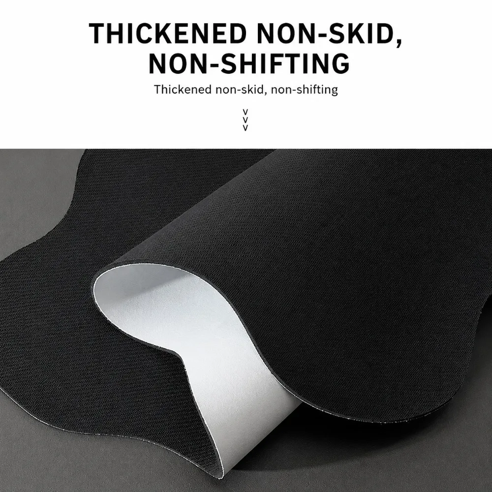 Cute Penguin Expression Mouse Pad Funny Cartoon Oval Non-Slip Rubber Mousepad for Office Gaming Desk Decor - view 6