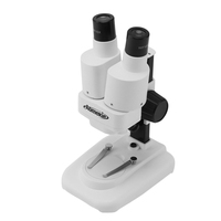 AOMEKIE 20X Stereo Microscope Binocular With LED For PCB Soldering Tool Mobile Phone Repair Slides Mineral Watching Microscopio
