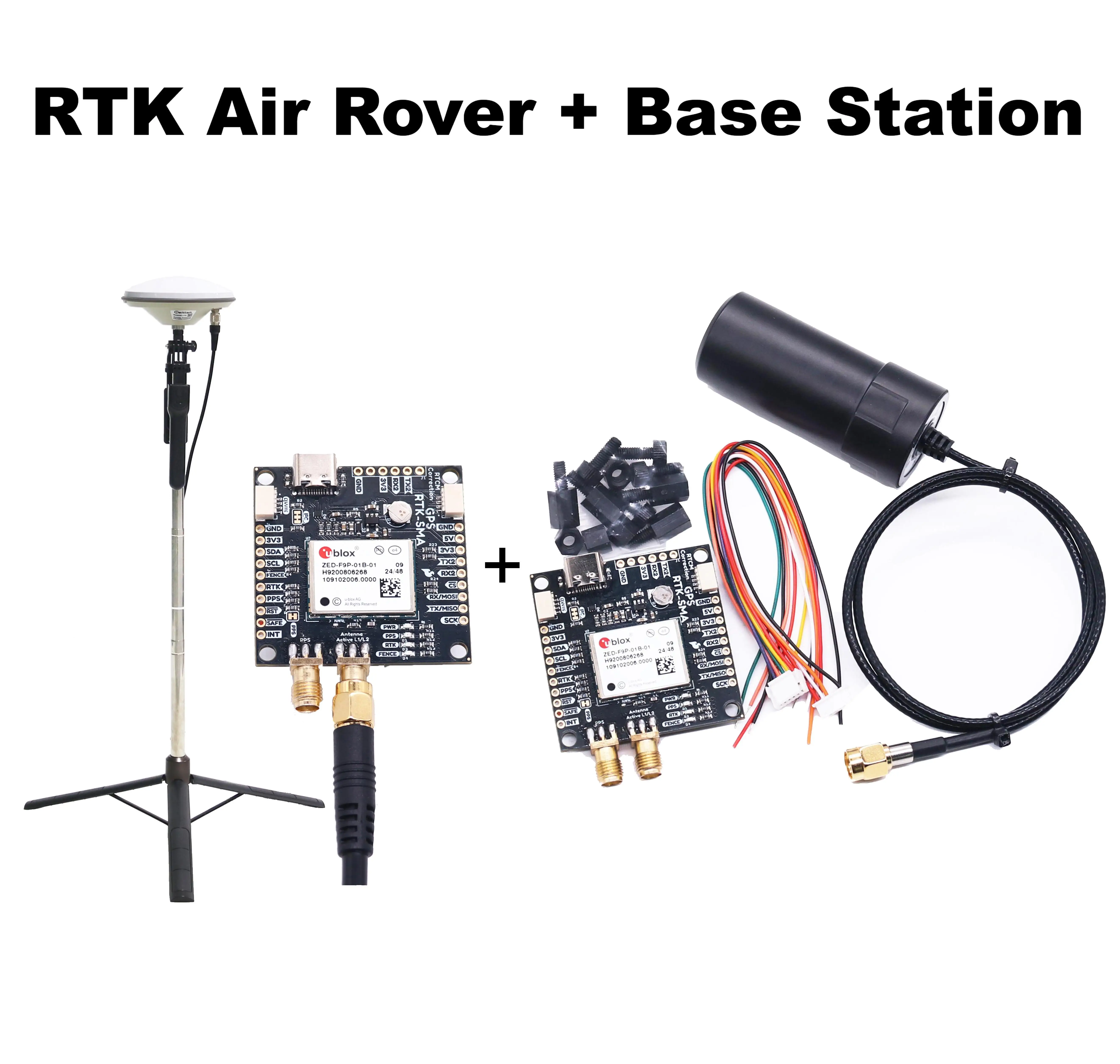 Angeltoy SparkFun GPS RTK2 Board ZED F9P Qwiic High-Precision UAV GNSS Series Ardupilot FPV AutoPilot flight control
