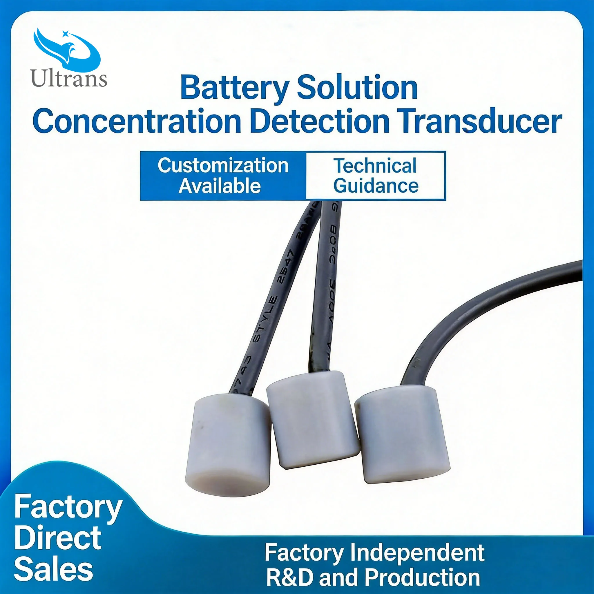 Transducer for Battery Solution Concentration Detection (FYW-1M-01H)