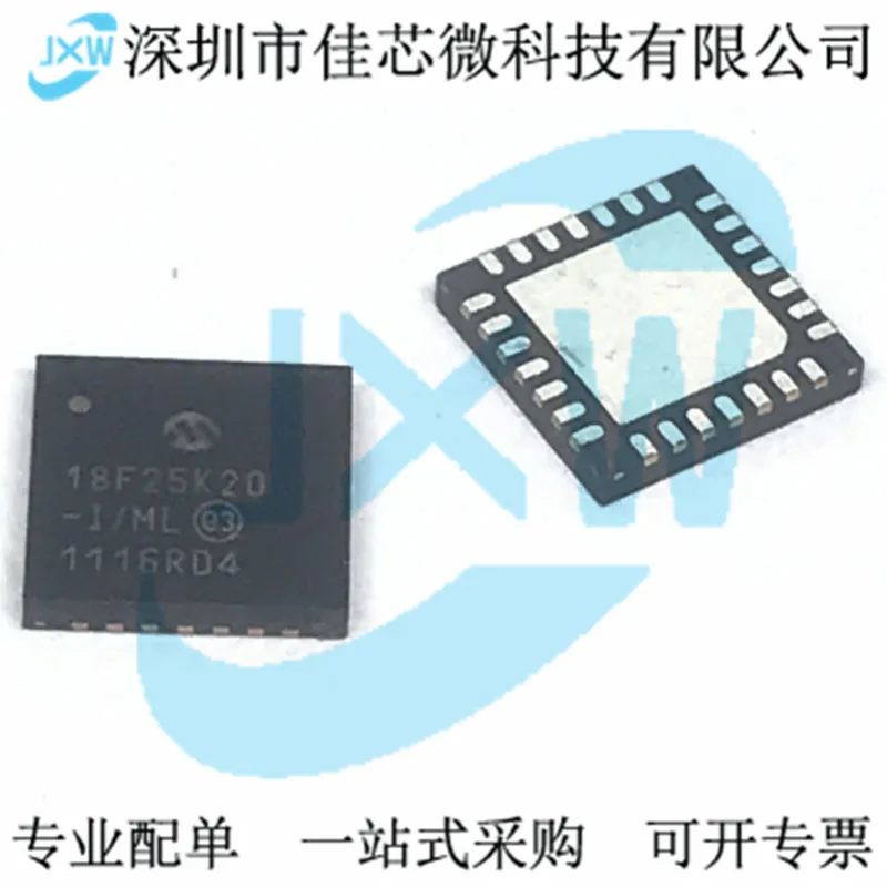 18F25K20-I/ML PIC18F25K20-I/ML IC QFN-28  Original, in stock. Power IC