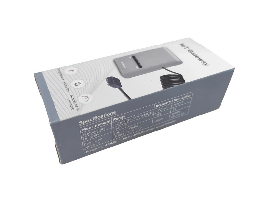 Imagem -03 - Misol Gateway Wi-fi Smarthub com Temperatura Umidade e Pressão Gw1000