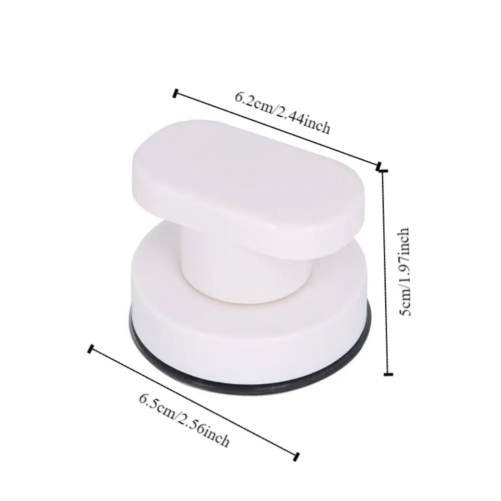 ABS Door and Window Handles Reusable Strong Adsorption Suction Cup Puller Fashion Multi-Purpose Drawer Pull Handles Fridge