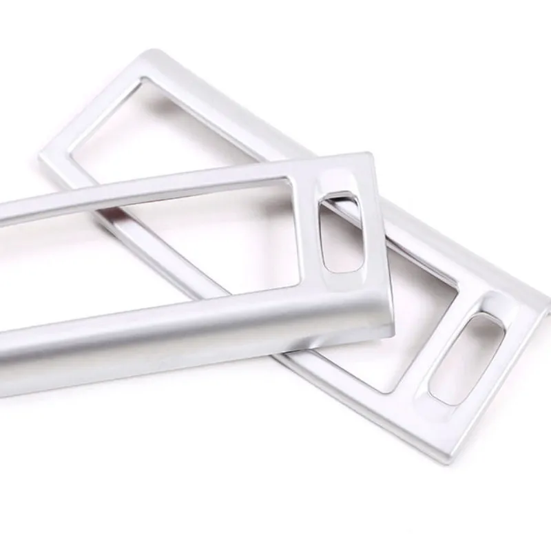 Car Chrome Interior B-pillar Air Vent Outlet Frame Trim Accessories ABS For Mercedes Benz S Class W221 2008 2009 2010 2011 2012