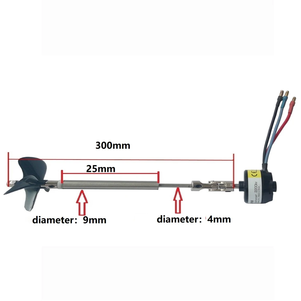 3528 bezszczotkowy silnik łodzi długi wał kardana śmigło zdalnie sterowany RC przynęta na ryby łódź zagnieżdżająca łódź lokalizator ryb zabawki