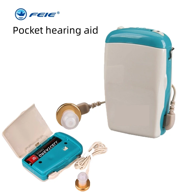 New Portable Hearing Aid Headphones Sound Amplifier Adjustable Tone Digital Hearing Aids for the Elderly with Hearing impairmen