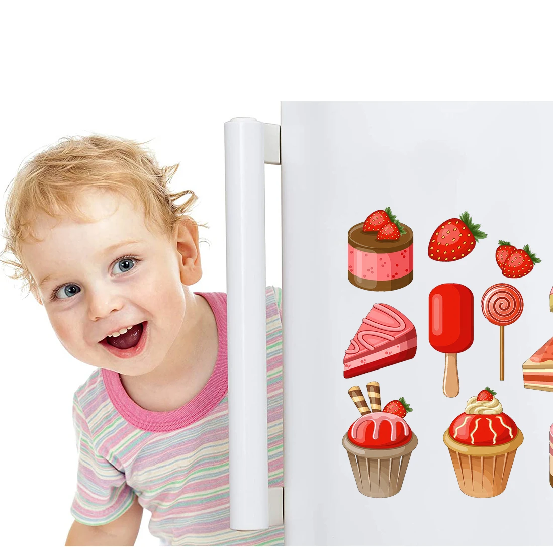 Three Ratels CC82 Delightful Dessert Sticker Set Kitchen Restaurant Dessert Shop Decoration Decal