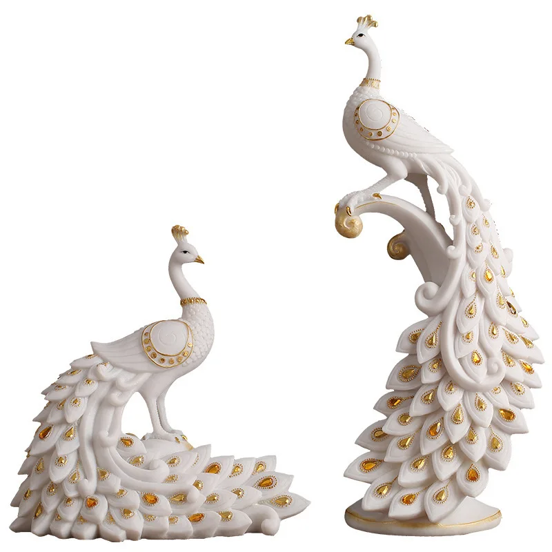 

Peacock ornament, home desk and desk decoration