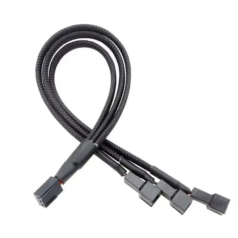for Main Board 4 Pin to 1.3 Expansion Adapter Cable 2 Fan Speed Regulation PWM Temperature Control Extension Cable for