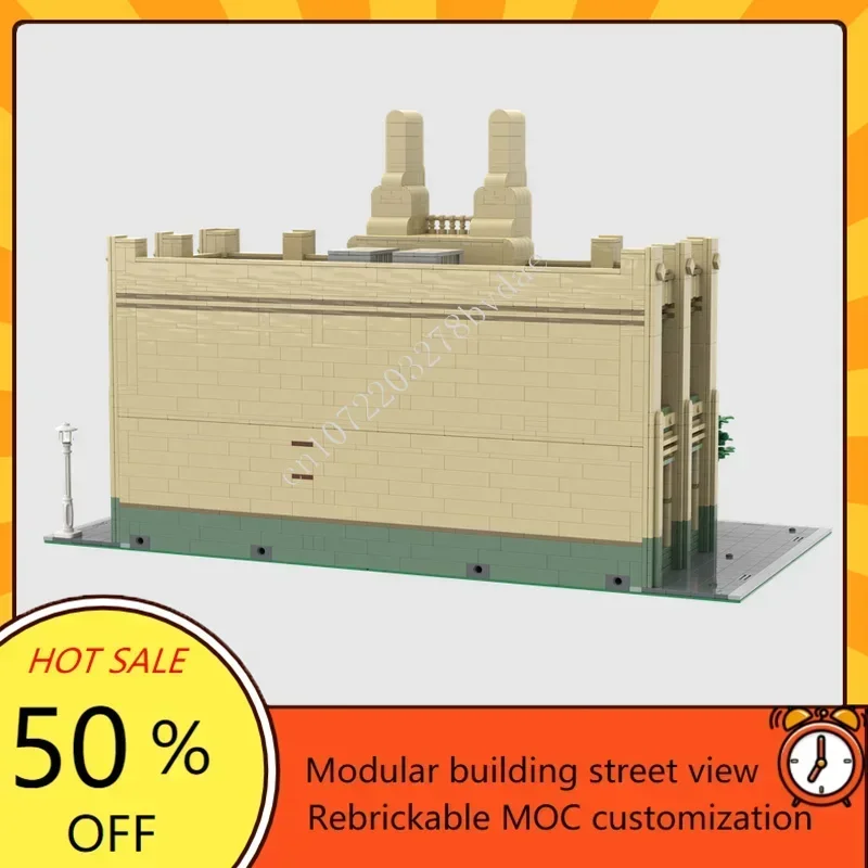 4355PCS City Times Building MOC Creative street view Custom Architecture DIY Education  Assembly Puzzle Technology Xmas Toy Gift