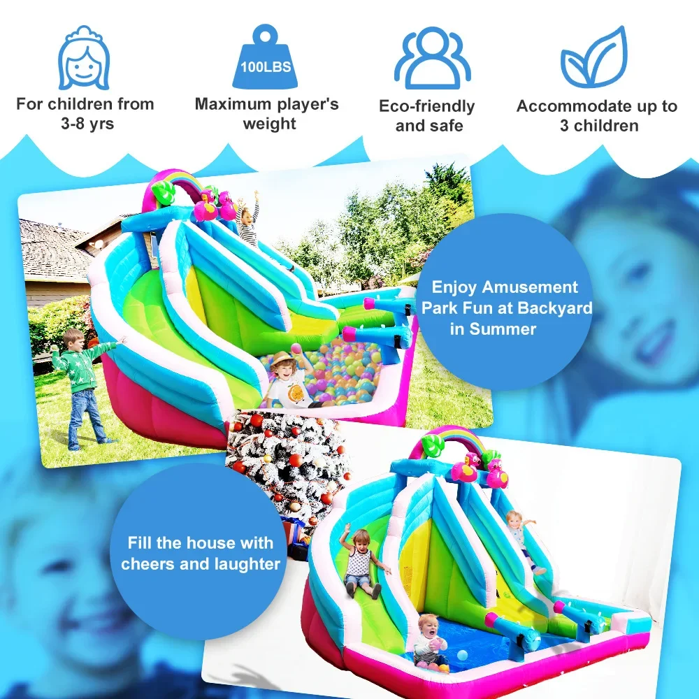 Inflatable Bouncer Outdoor Commercial Inflatable Jumping Bouncy Castle Bounce House Water Slide Outdoor Reaction Equipment 2024