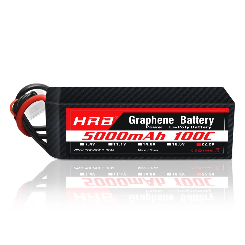 Imagem -03 - Bateria Drone Graphene para Goblin Sab Helicóptero Carro Barco 6s 222 v 3300mah 4000mah 5000mah 100c Ec5 Xt90 Plug Pcs