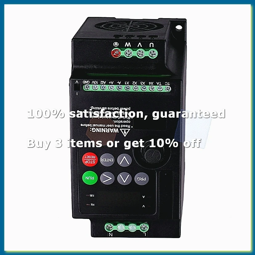 Universal Frequency Converter 220 to 380 Vfd Single Phase Input Three Phase Output 2.2KW Motor Governor-ANKL