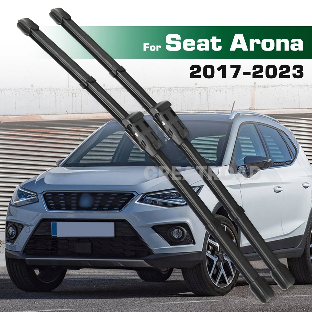Greatroad Windshield Windscreen Wiper Front Wiper Blades 2022 For Seat Arona 2017-2023 2020 2021 2019 Window Brush 2018 26"+18"