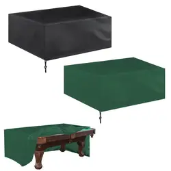 Dustproof Waterproof Outdoor Full Pool Solid With Drawstring Billiard Table Dust Cover Table Protector Oxford Cloth Dropshipping