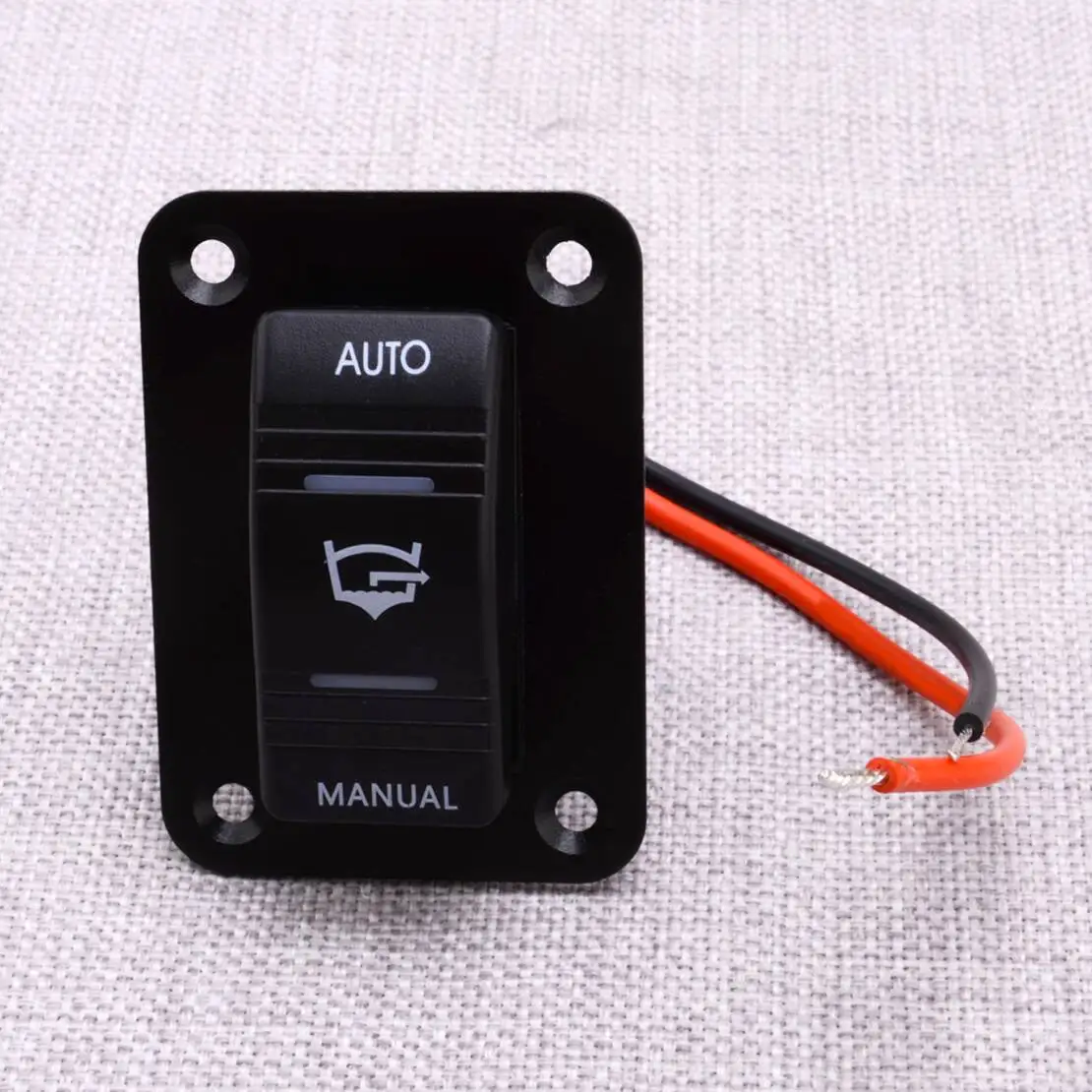 

Красный светодиод, 3-позиционный вкл-выкл-вкл, автомобильная морская лодка, трюмный насос, панель кулисного переключателя