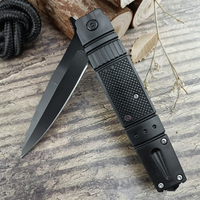 Hot-selling Compact F6 Mini High-Hardness Jungle Survival Folding Knife Outdoor Fishing Rescue Tactical Tool ABS Handle