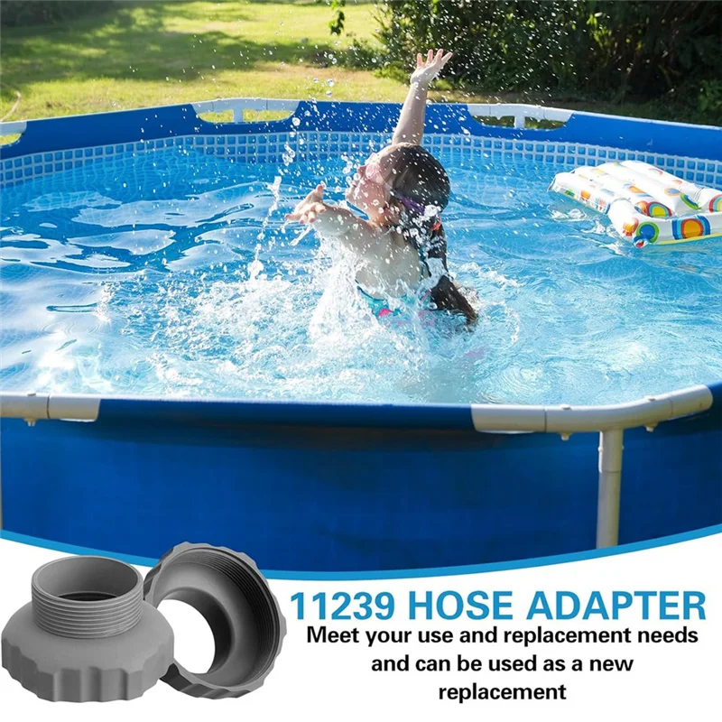 【Today-Only!】3 Pcs 11239 Hose Adapter For INTEX Part, Pool Vacuum Hose Adapter Pool Skimmer Hose Adapter For Pool Parts Working