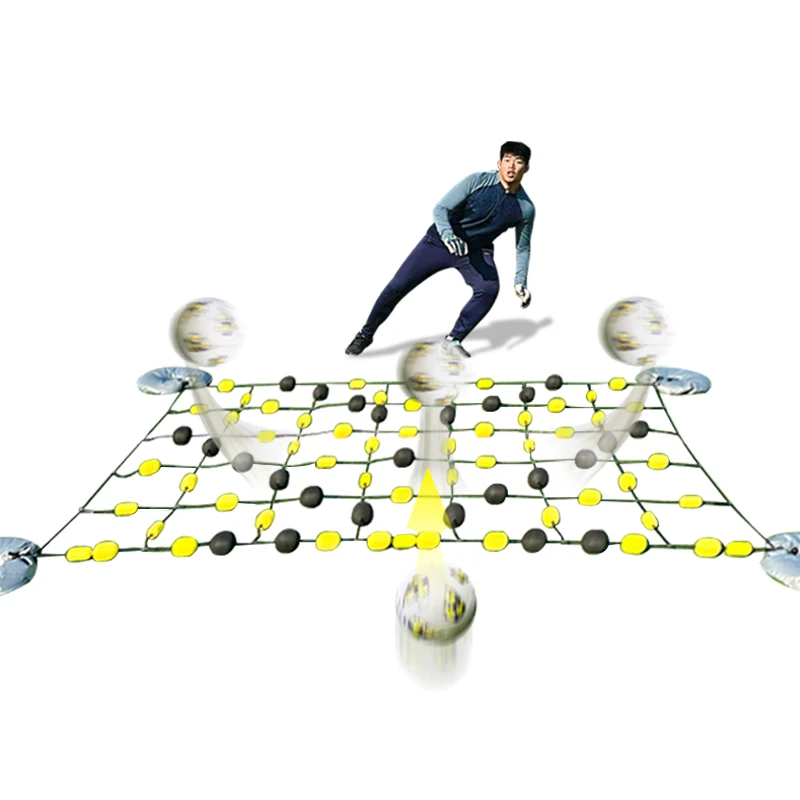 Goalkeeper Training Equipment Floor Matrix Ball Deflector Soccer Reflexes Different Refraction Angles