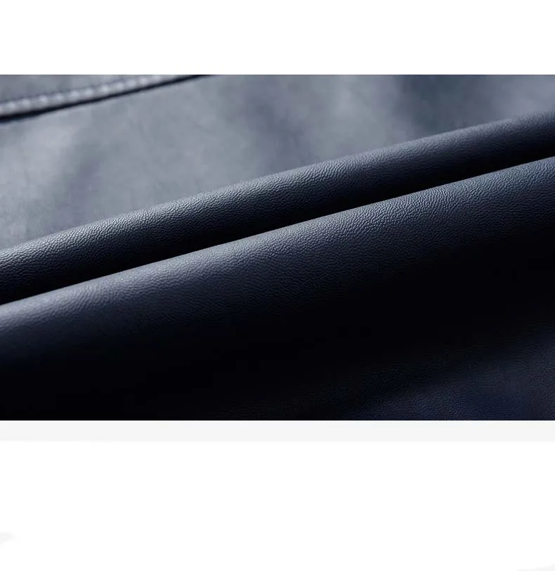 Men PU Leather Bomber Jacket Fashion Patchwork Letter Embroidery Varsity Jackets Coat Male Casual Baseball Uniform Outerwear
