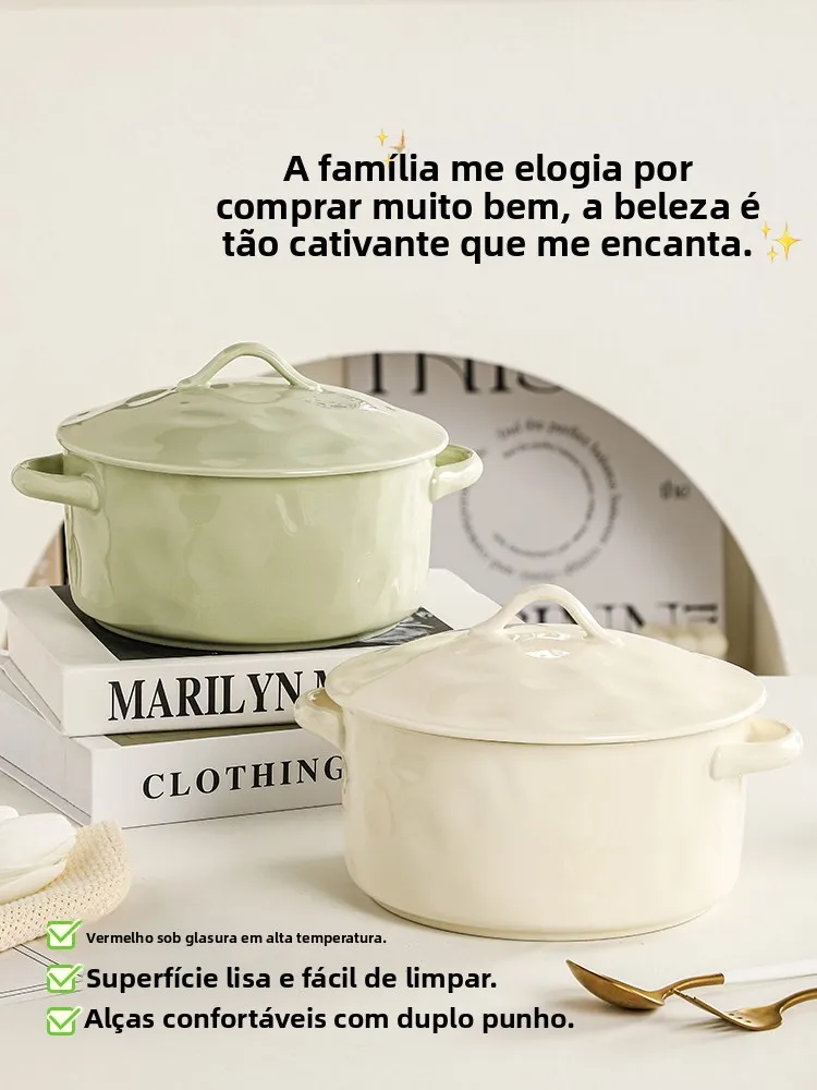 large-size-ceramic-bowl-with-lid-anti-scalding-noodle-soup-bowl-creamy-style-dining-utensils-family-use-high-aesthetic-value