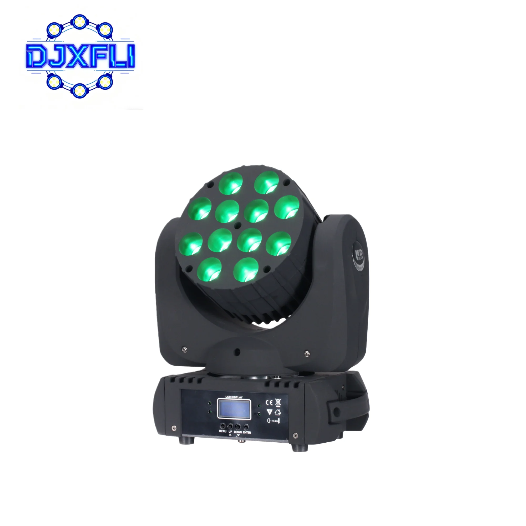 

Светодиодный прожектор LED Beam RGBW 12x12W Wash Stage Moving Head Light для дискотек, караоке, вечеринок, профессиональное осветительное оборудование для диджеев