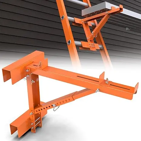 

Hot Selling Upgraded Adjustable Two-Rung Short Body Extension Ladder Jack Scaffold Bracket For Working Stage