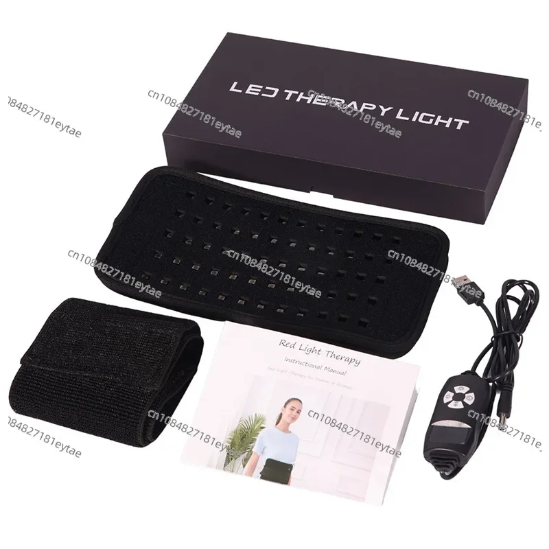 LED red light physiotherapy belt infrared mini easy to carry hot compress phototherapy belt red light