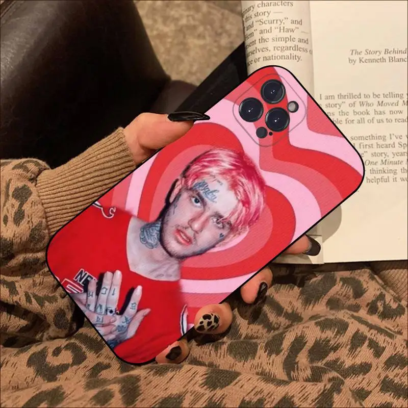 lil peep Phone Case For iPhone 8 7 6 6S Plus X SE 2020 XR XS 14 11 12 13 Mini Pro Max Mobile Case