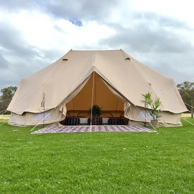 for Waterproof 6 Metre Ultimate Hotel Emperor Bell Tent