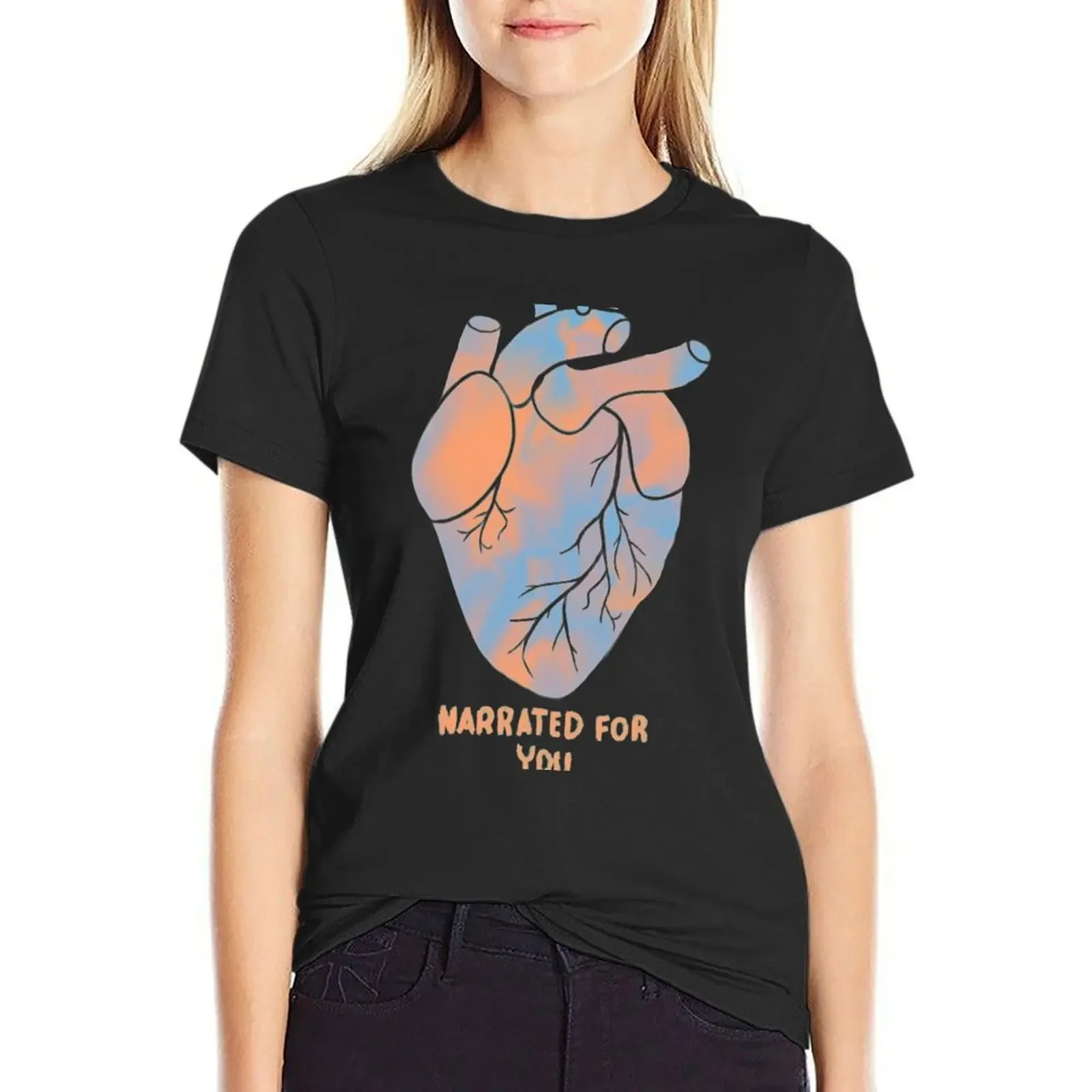 

Alec Benjamin Heart T-Shirt animal prinfor summer clothes korean fashion summer top Top Women